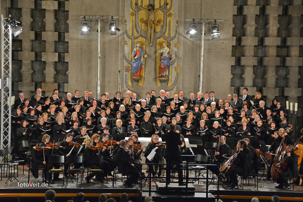 Konzert am 17. November 2013 in der Pfarrkirche Heiligkreuz, Trier (Mozart: Te Deum KV 141)