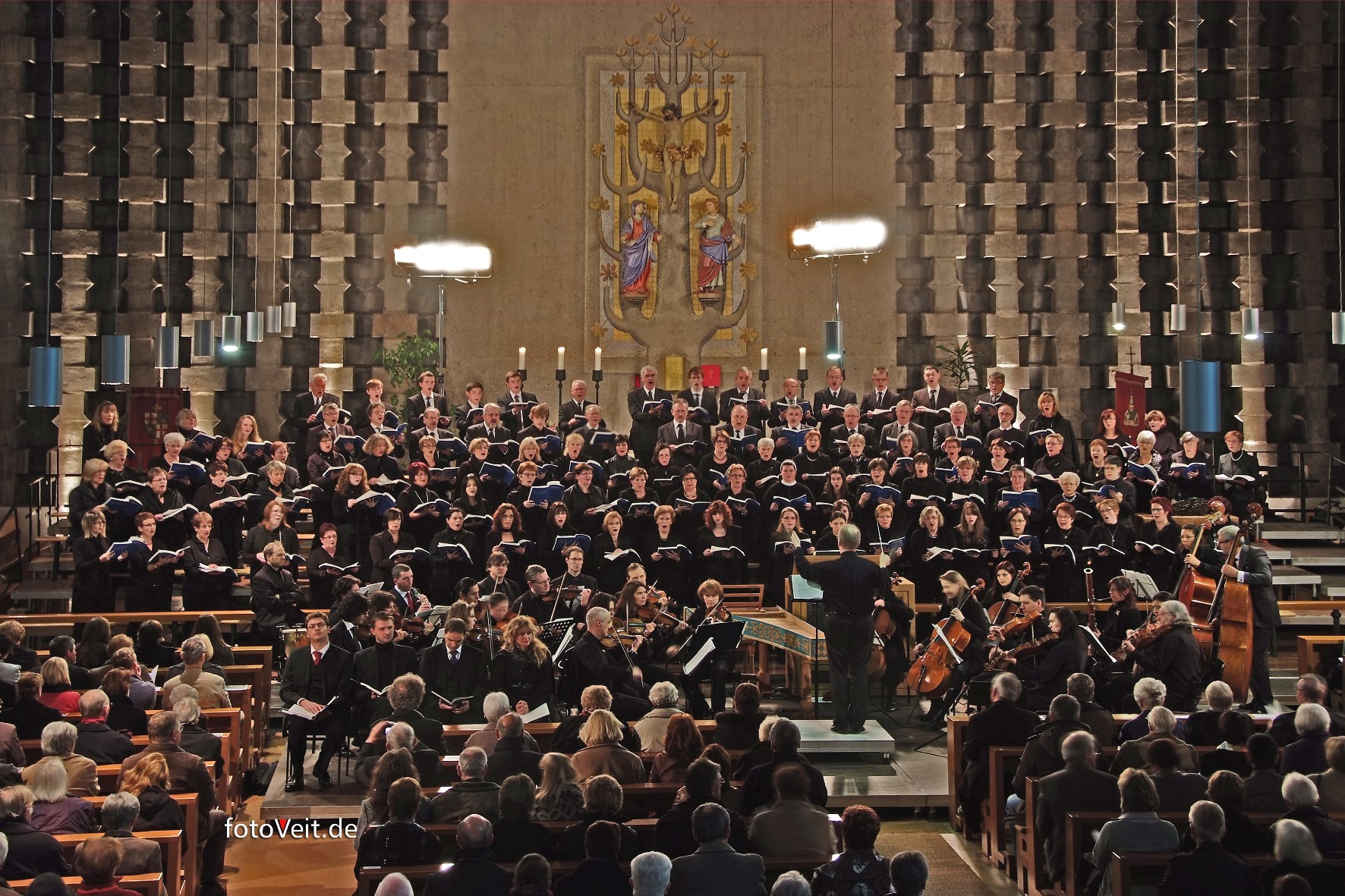 Messias-Aufführung am 20. November 2011 in der Pfarrkirche Heiligkreuz, Trier